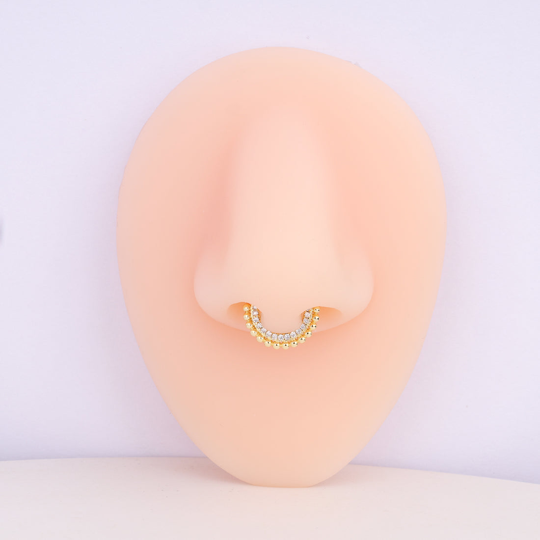 Exquisite Septum Clicker - OhmoJewelry