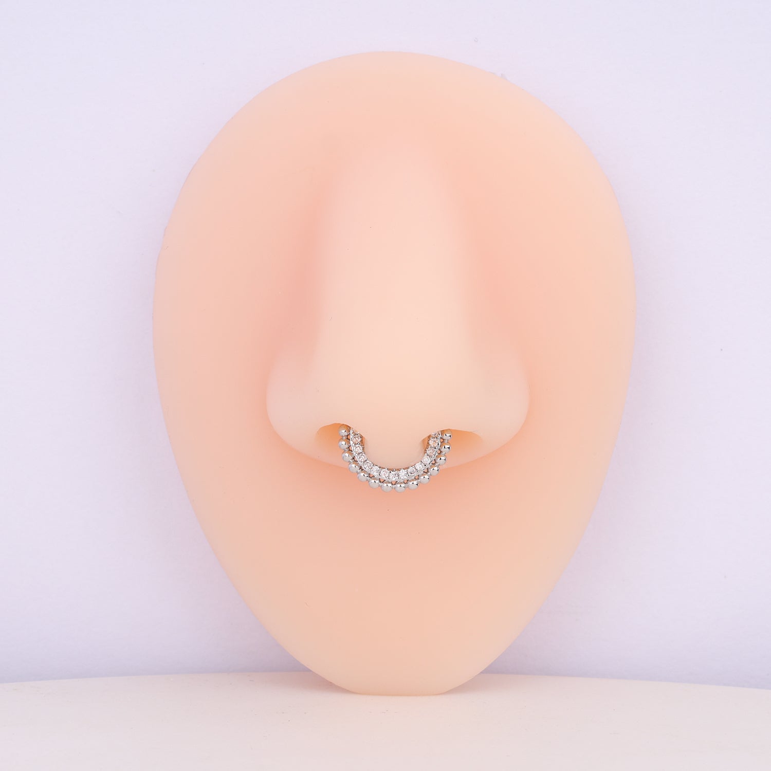 Exquisite Septum Clicker - OhmoJewelry