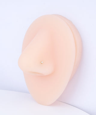 Basic Gemstone Nose Stud - OumoJewelry