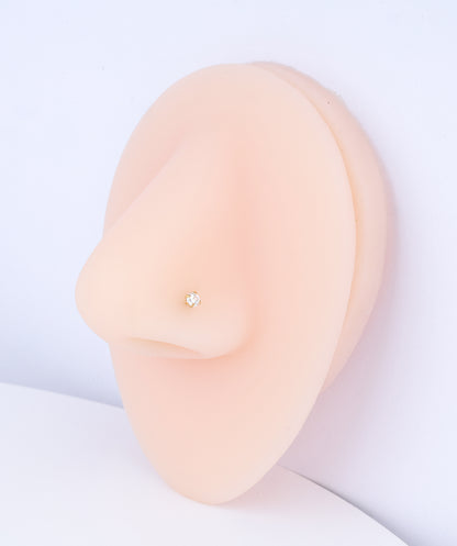 Basic Gemstone Nose Stud