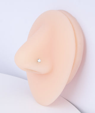 Basic Gemstone Nose Stud - OumoJewelry