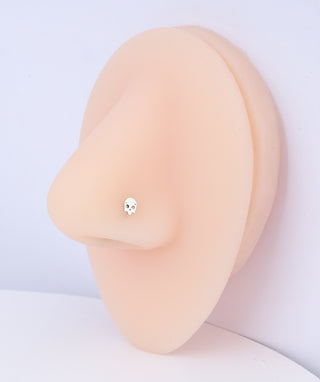 Cute Skull Nose Stud - OumoJewelry