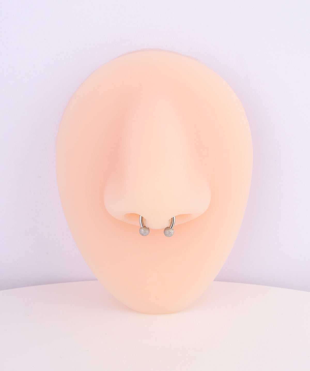 Aurora Horseshoe Ring - Stainless Steel - Upper Lobe, Helix, Forward Helix - Oumo Jewelry