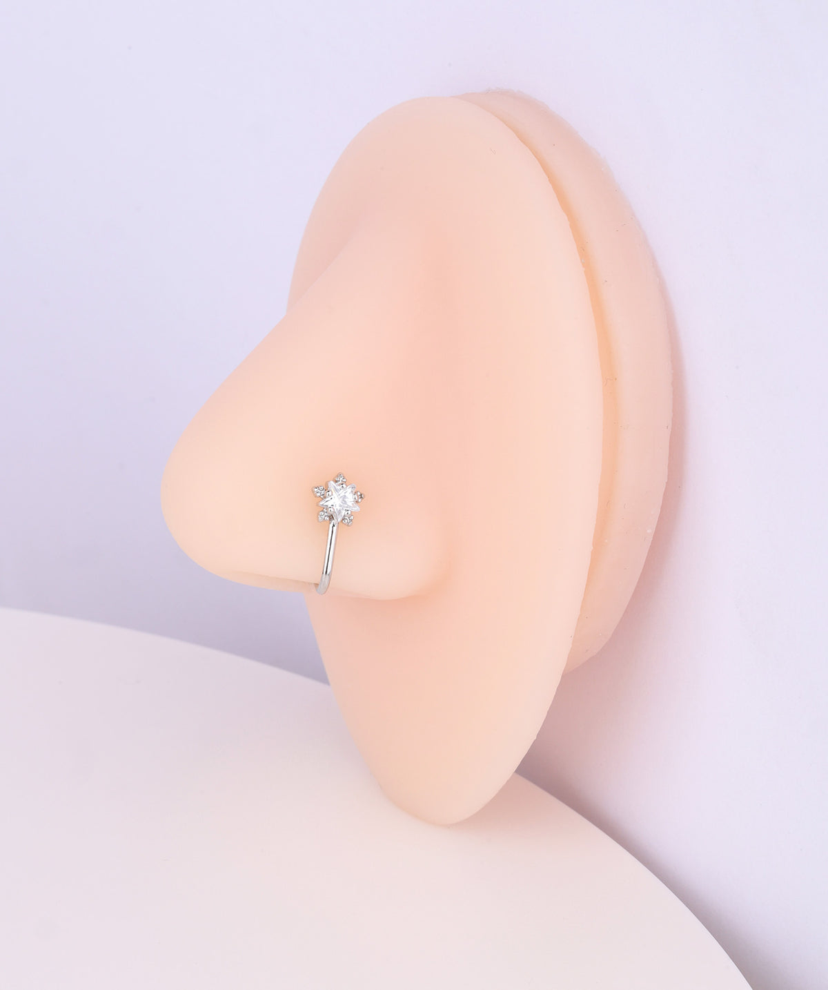 Delicate Star Nose Cuff - Brass - Oumo Jewelry