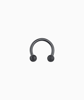 Frosted Ball Nose Ring - OumoJewelry
