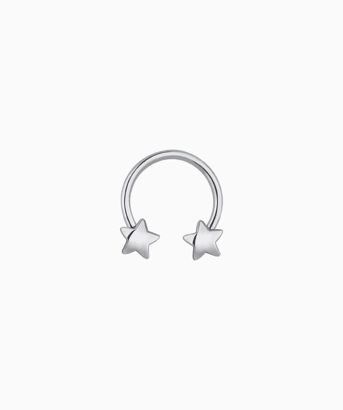 Puffed Star Nose Ring