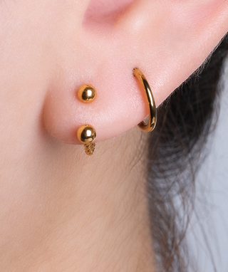 Twisted Glow Horseshoe Ring