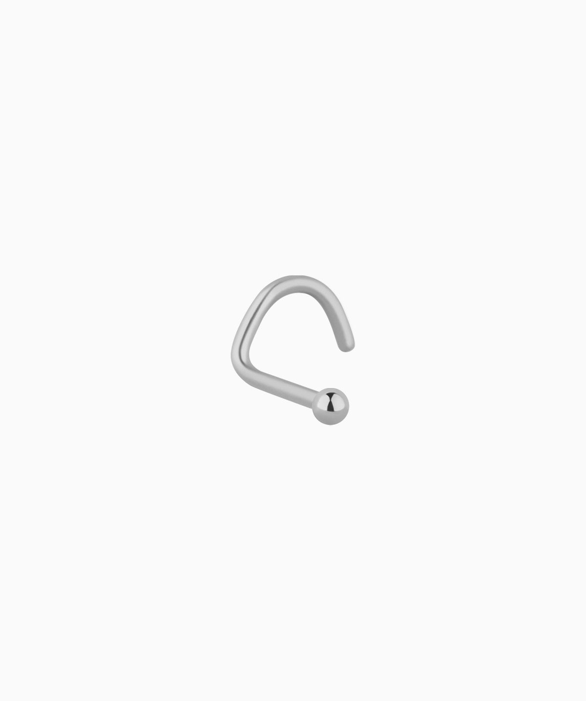 Basic Ball Nose Stud - Stainless Steel - Nostril - Oumo Jewelry