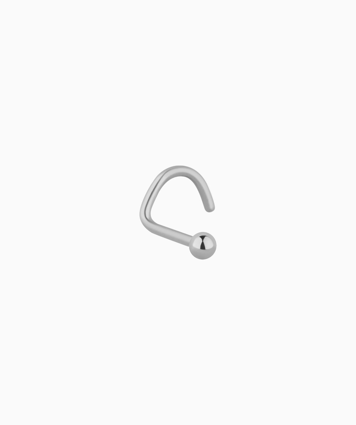 Basic Ball Nose Stud - Stainless Steel - Nostril - Oumo Jewelry