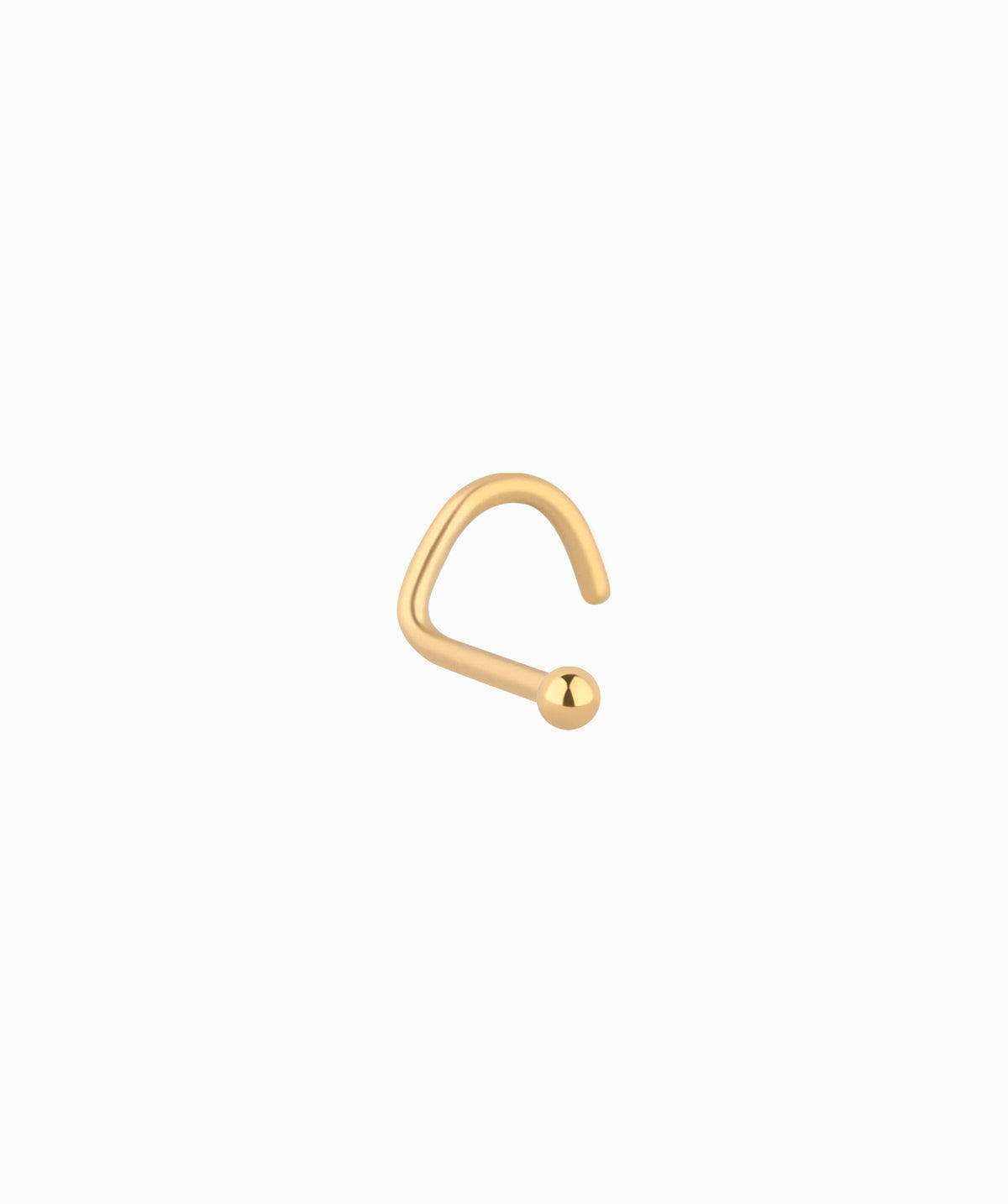 Basic Ball Nose Stud - Stainless Steel - Nostril - Oumo Jewelry