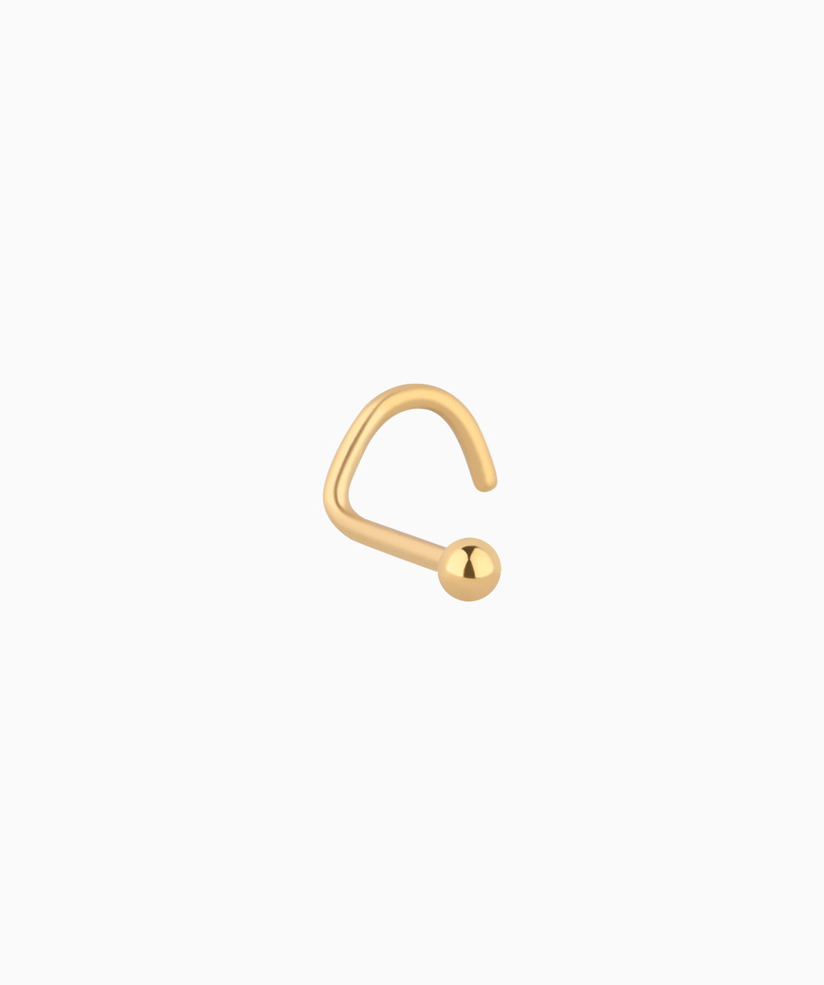 Basic Ball Nose Stud - Stainless Steel - Nostril - Oumo Jewelry