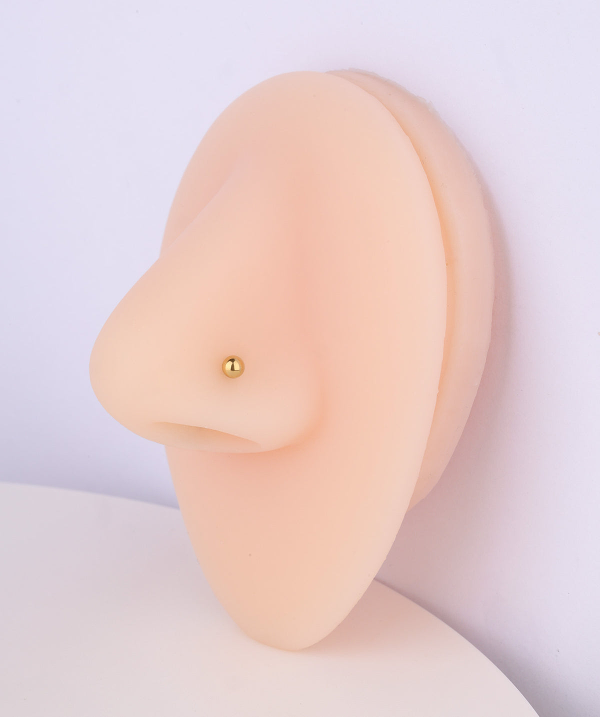 Basic Ball Nose Stud - Stainless Steel - Nostril - Oumo Jewelry