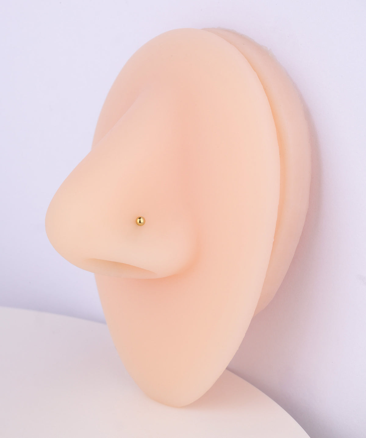 Basic Ball Nose Stud - Stainless Steel - Nostril - Oumo Jewelry