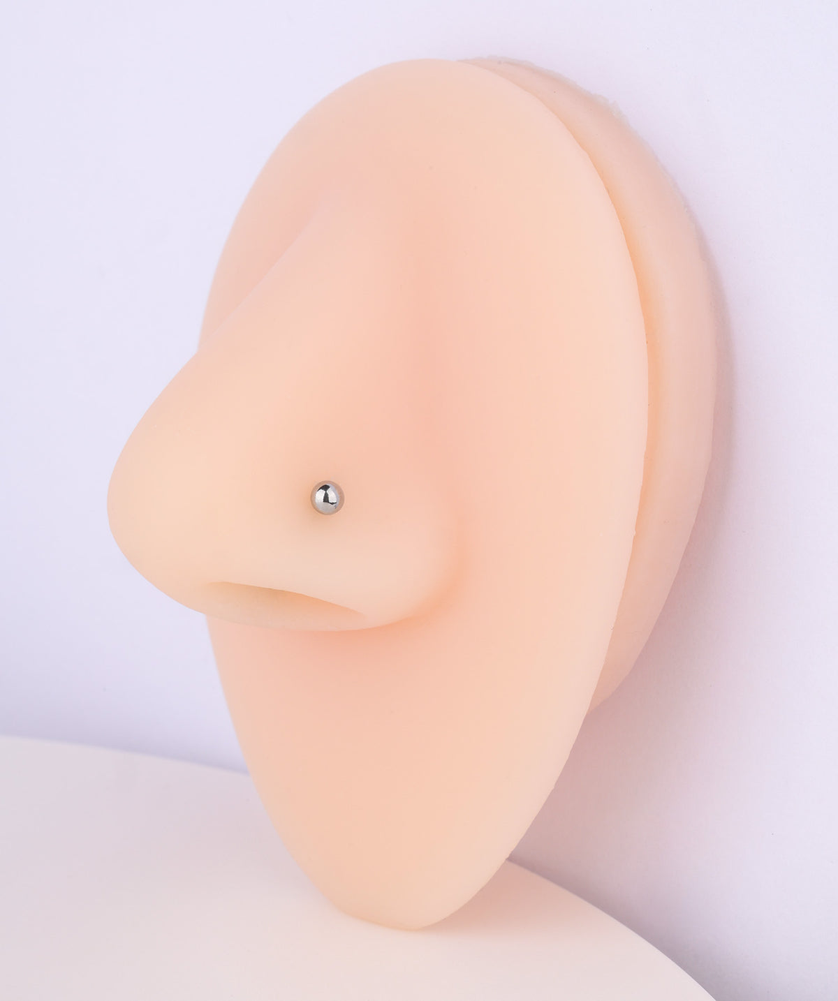 Basic Ball Nose Stud - Stainless Steel - Nostril - Oumo Jewelry