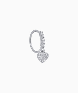 Heart Drop Seamless Ring - OumoJewelry