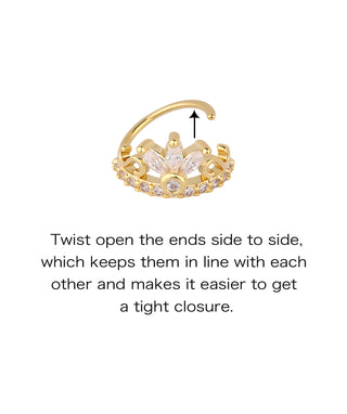 Crown Seamless Ring - OumoJewelry