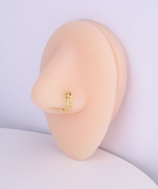 Chain-Shaped Seamless Ring - OumoJewelry