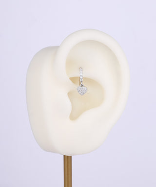 Heart Drop Seamless Ring - OumoJewelry