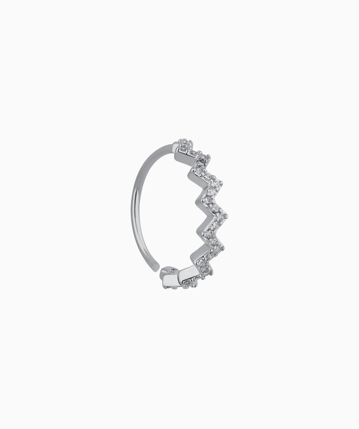 Wavy Seamless Ring - Stainless Steel - Septum - Oumo Jewelry