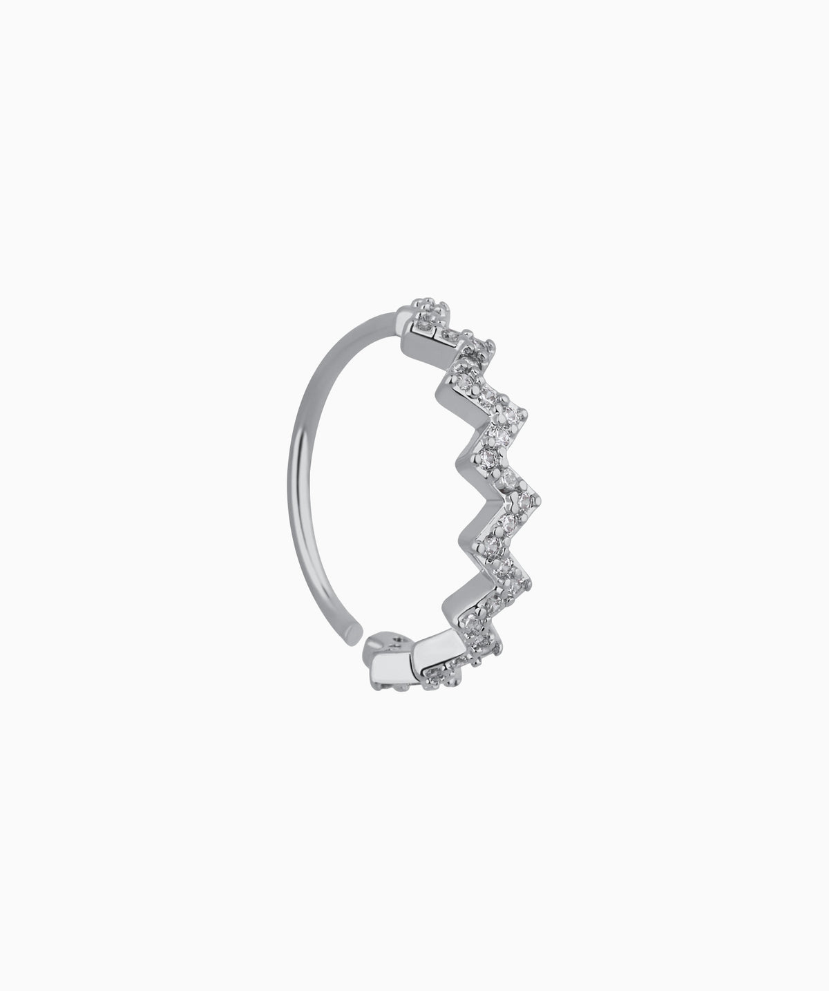 Wavy Seamless Ring - Stainless Steel - Septum - Oumo Jewelry