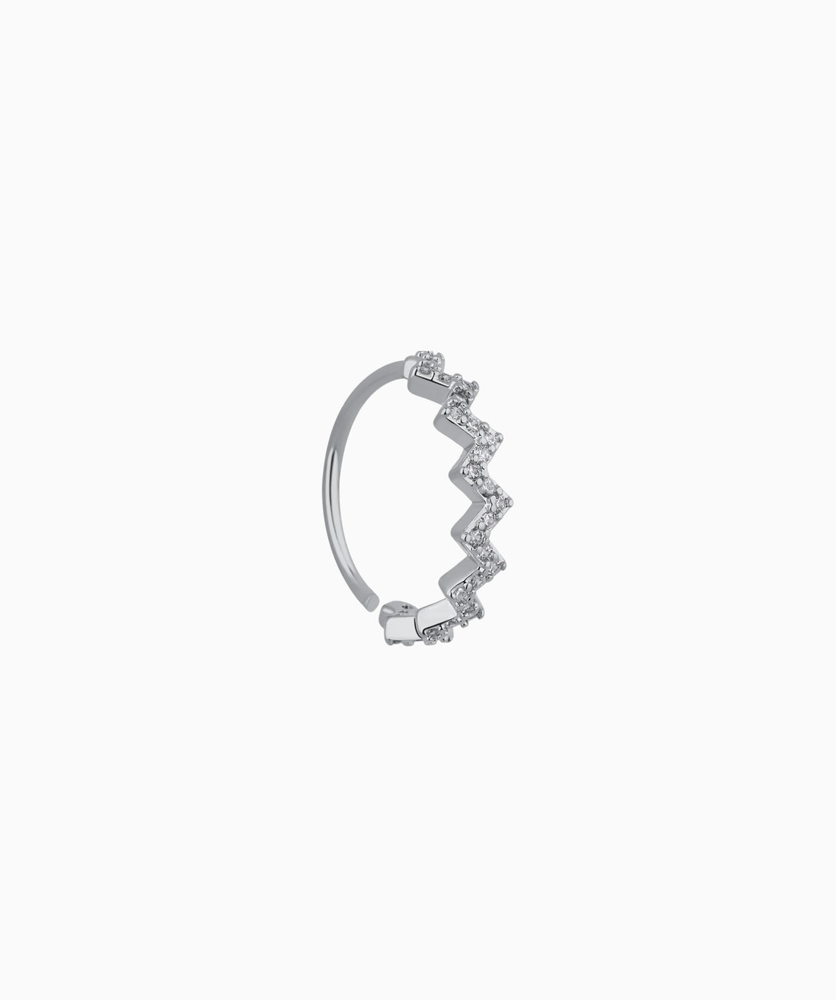 Wavy Seamless Ring - Stainless Steel - Septum - Oumo Jewelry