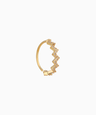 Wavy Seamless Ring - OumoJewelry