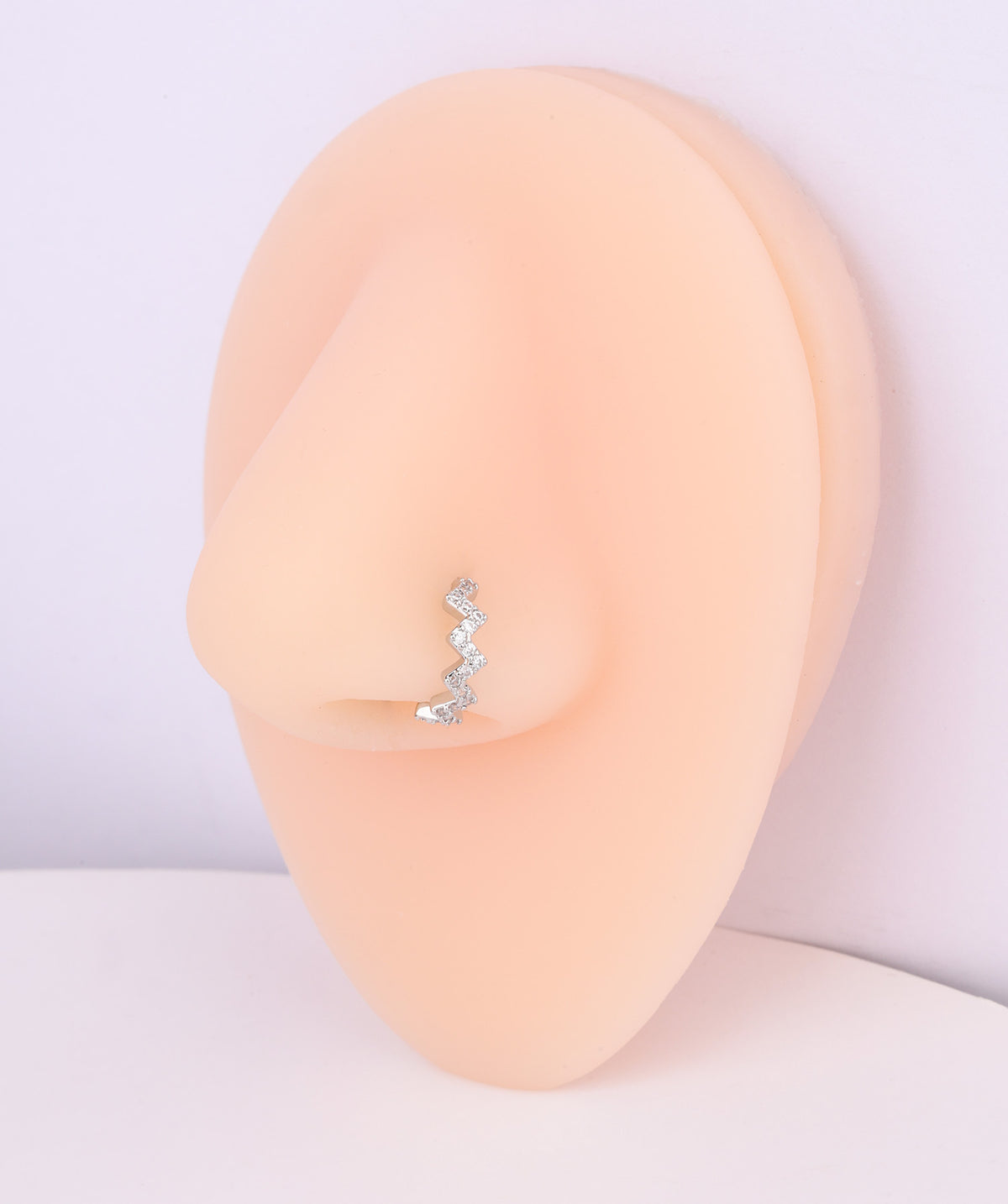 Wavy Seamless Ring - Stainless Steel - Septum - Oumo Jewelry