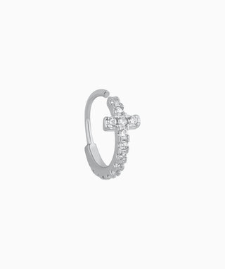 Shiny Cross Seamless Ring - OumoJewelry