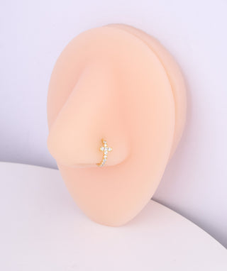 Shiny Cross Seamless Ring - OumoJewelry
