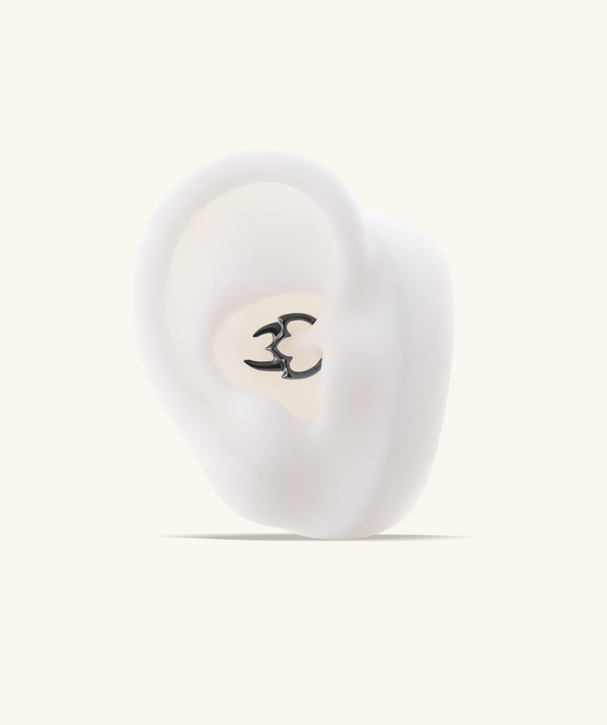 Claw Arc Clicker Hoop - Stainless Steel - Daith, Septum - Oumo Jewelry