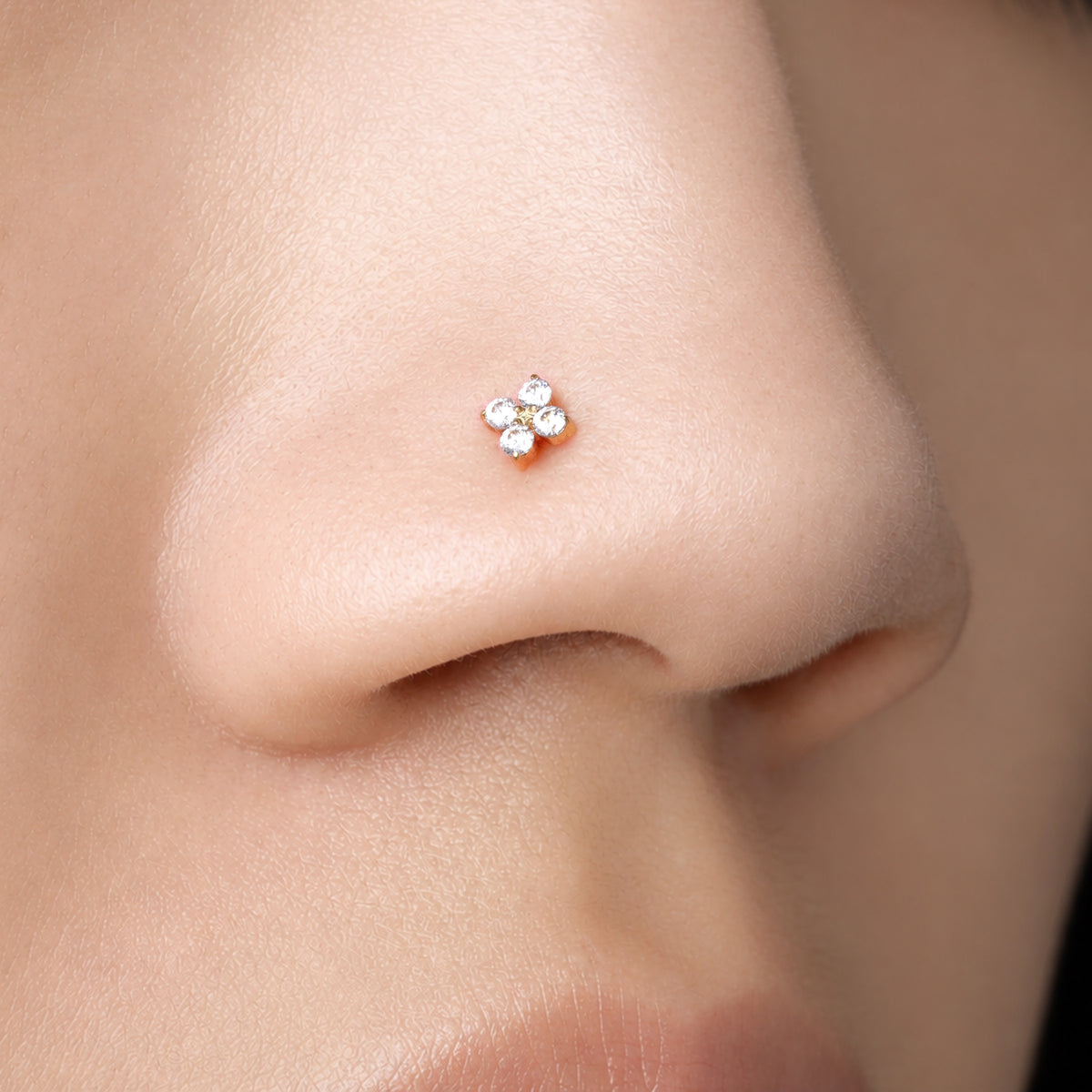 Titanium Avia Nose Stud