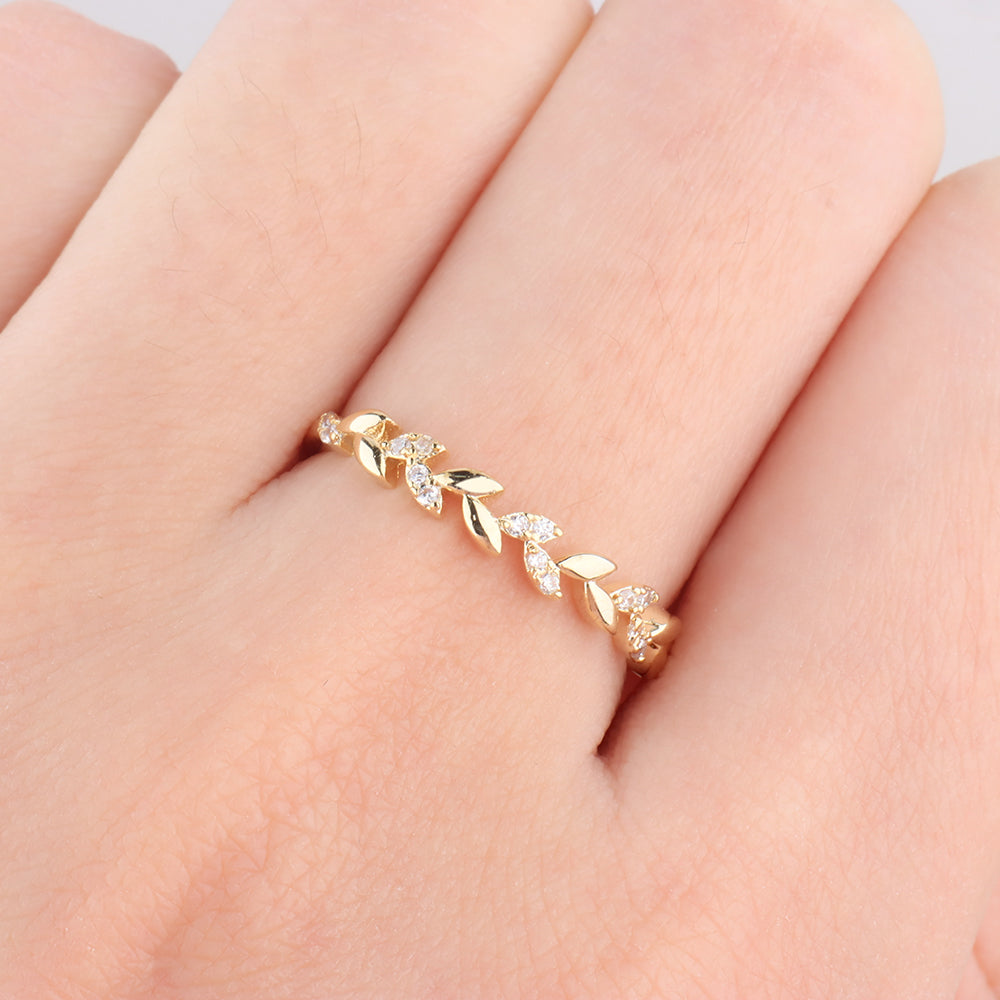 Leaf Ring - OhmoJewelry