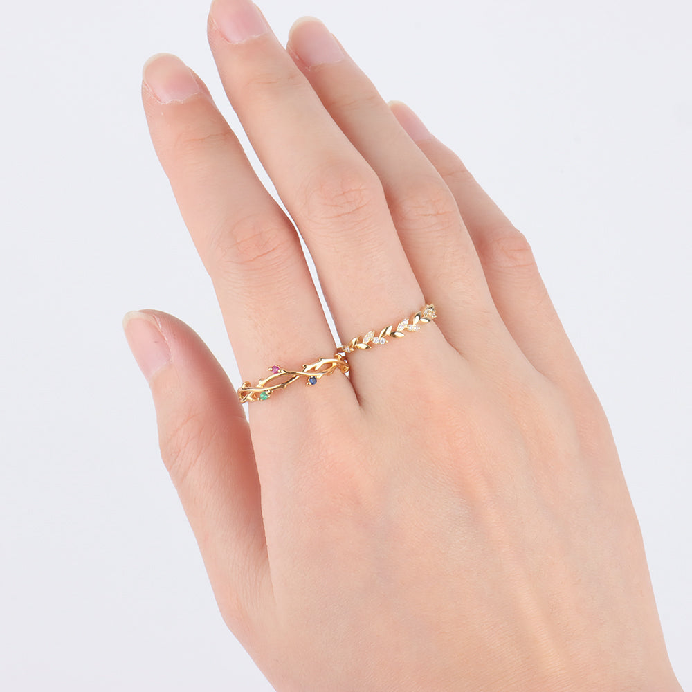 Leaf Ring - OhmoJewelry