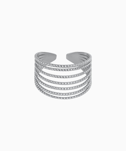 Seven-Layer Twist Ring