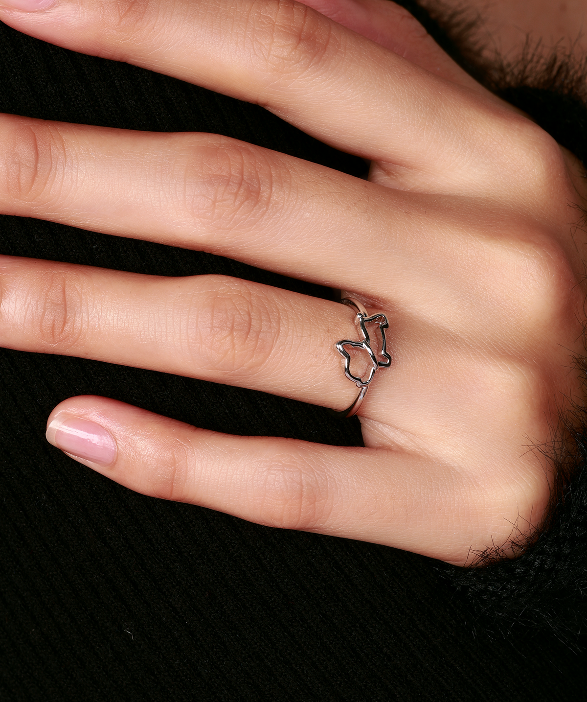 Puppy Ring - Brass - Oumo Jewelry