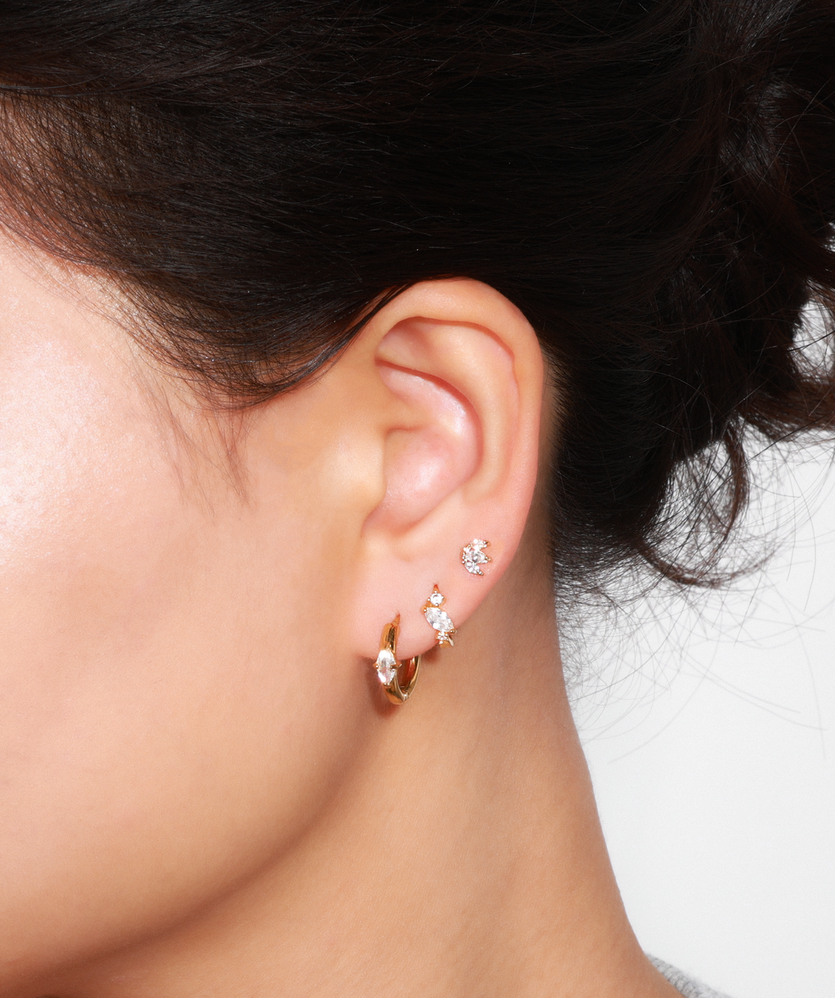 Marquise Set - Stainless Steel - Oumo Jewelry