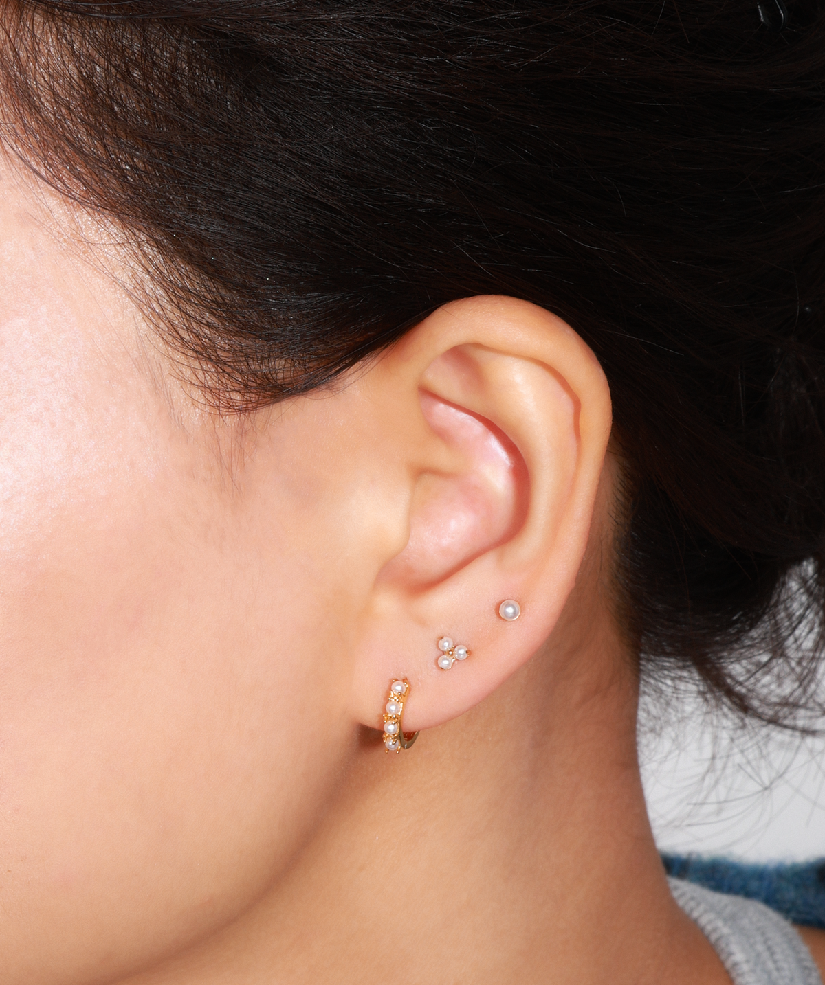 Pearl Earrings Set - Oumo Jewelry