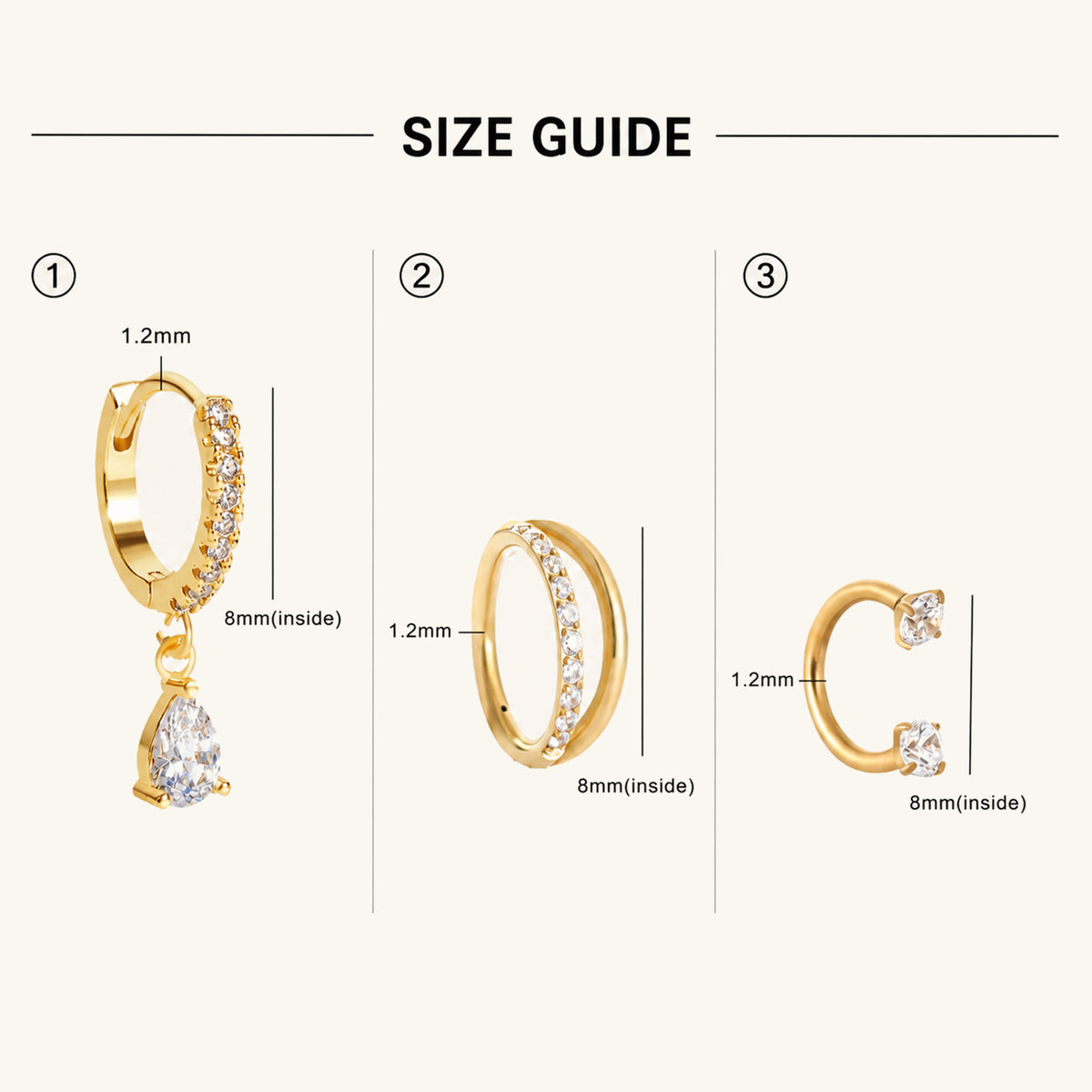 Jovie Hoop Set