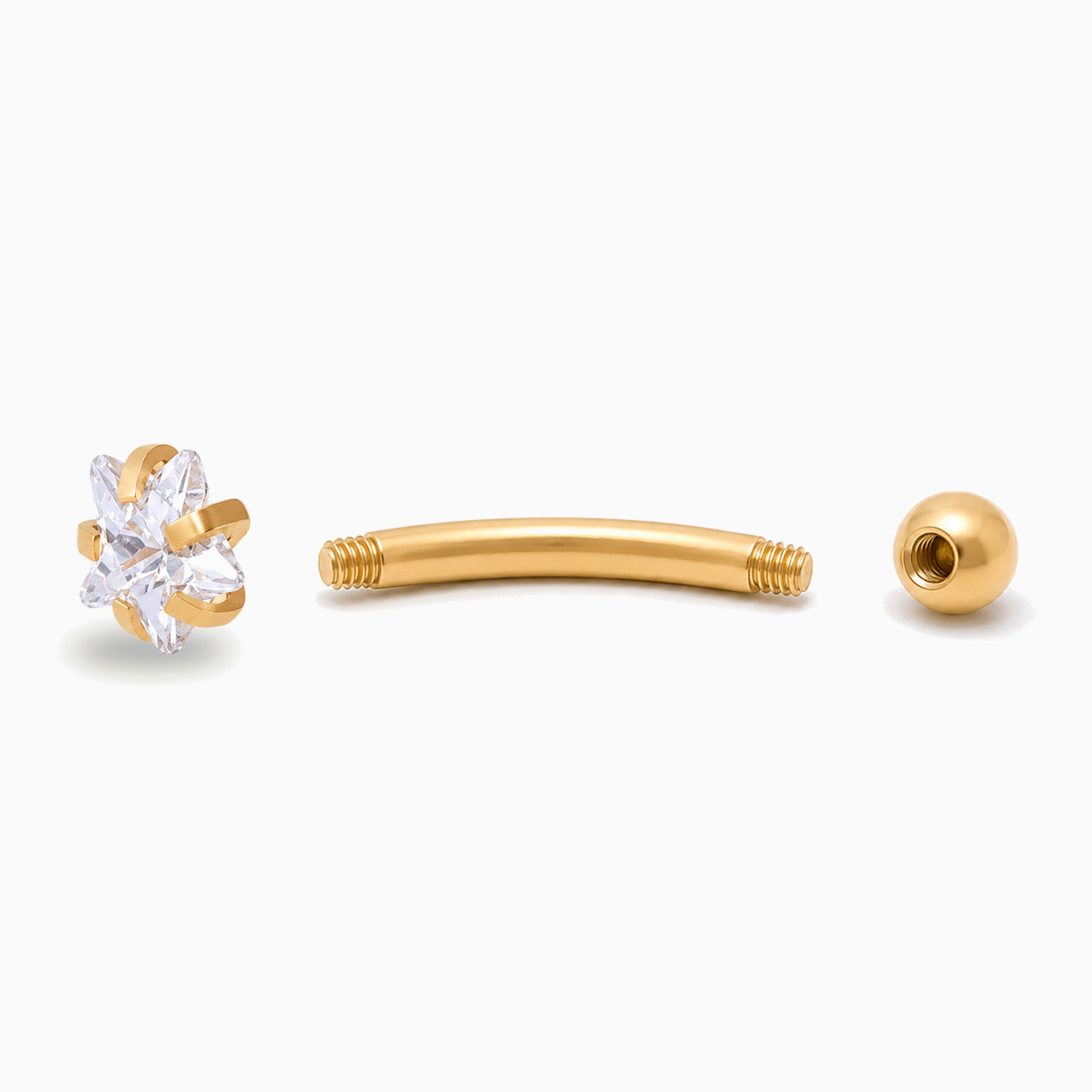 Shining Star Curved Barbell