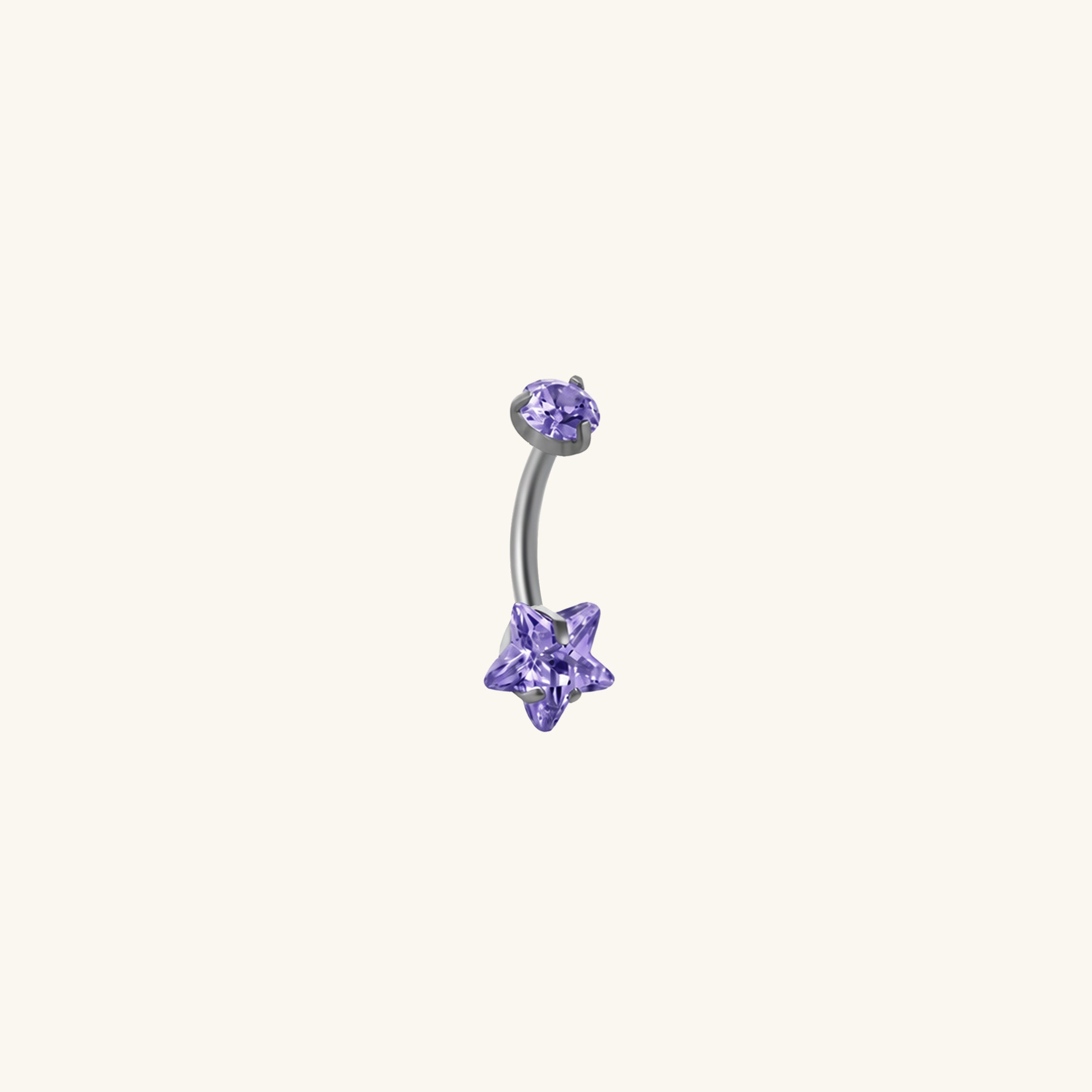Titanium Elara Belly Ring