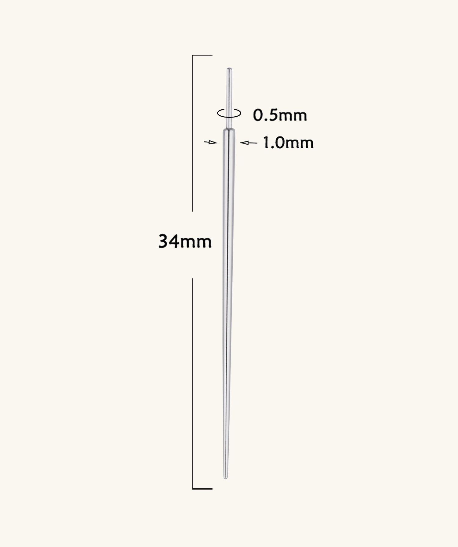 Threadless Flat Back Applicator Tool