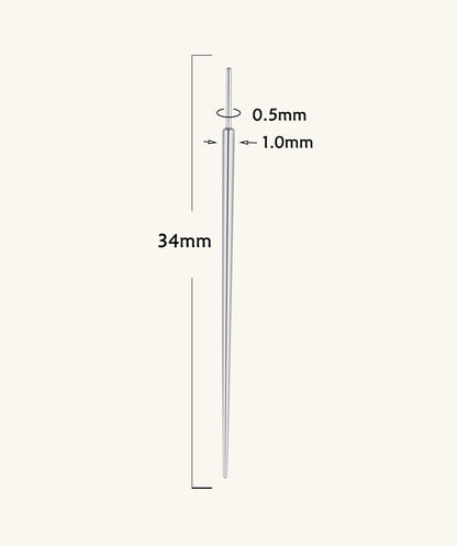 Threadless Flat Back Applicator Tool