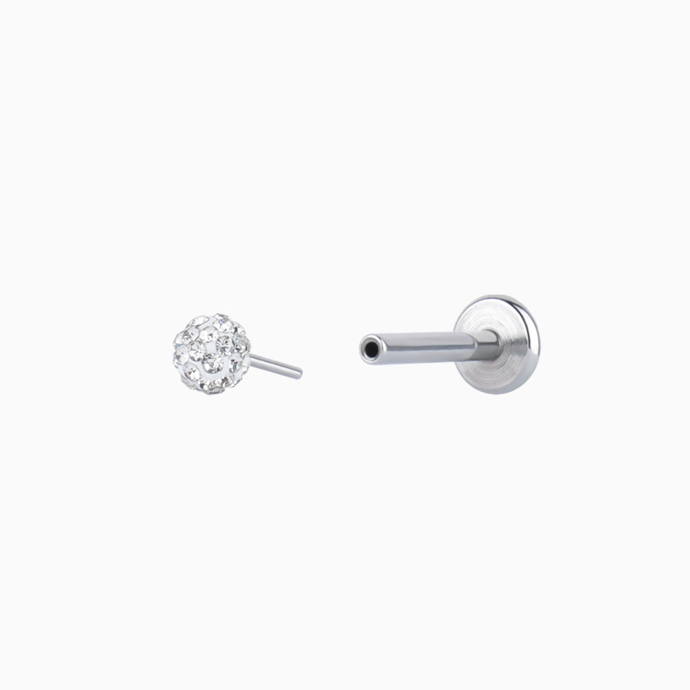 Disco Ball Push-in Stud - OhmoJewelry