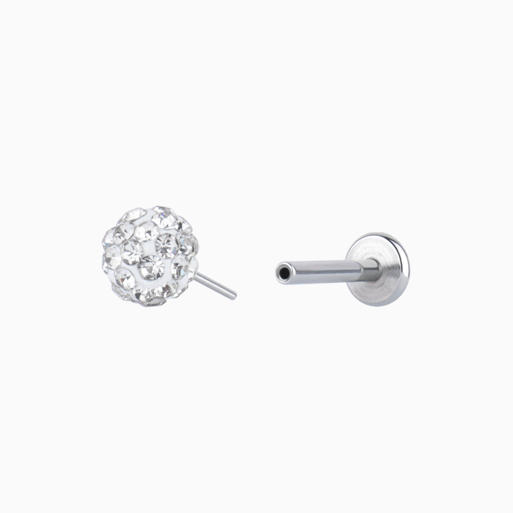 Disco Ball Push-in Stud - OhmoJewelry