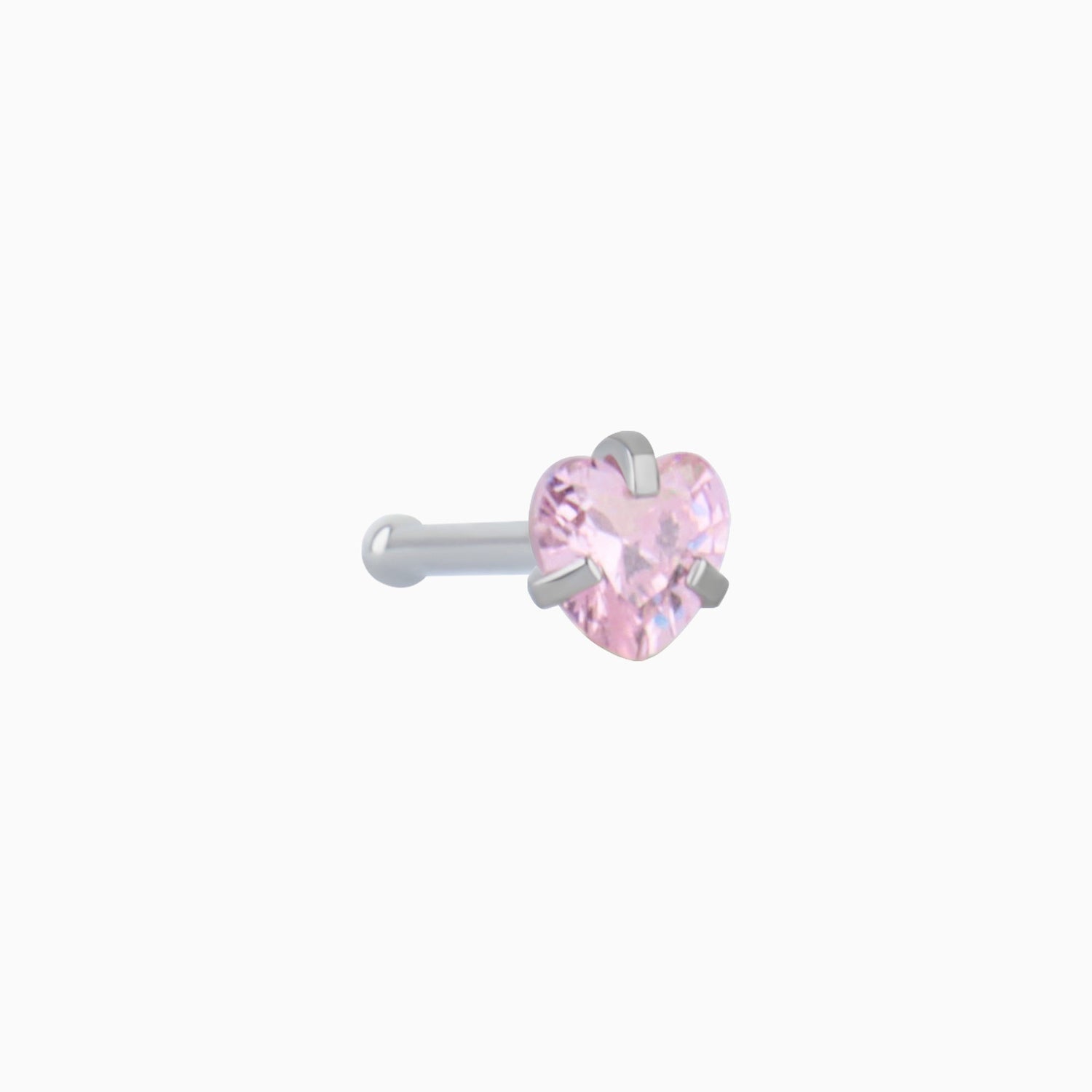 Love Nose Stud - OhmoJewelry