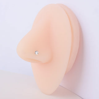 Love Nose Stud - OhmoJewelry