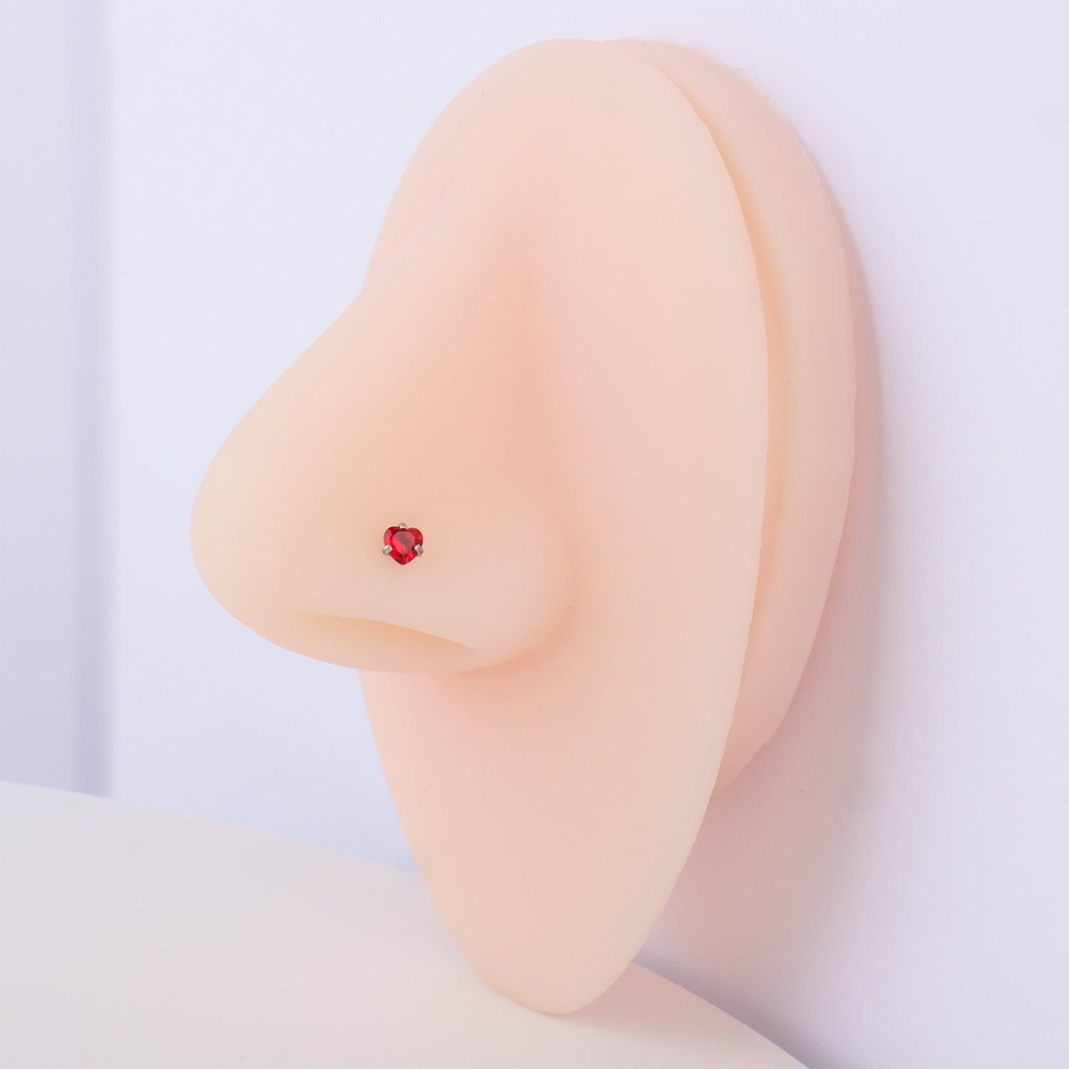 Love Nose Stud - OhmoJewelry