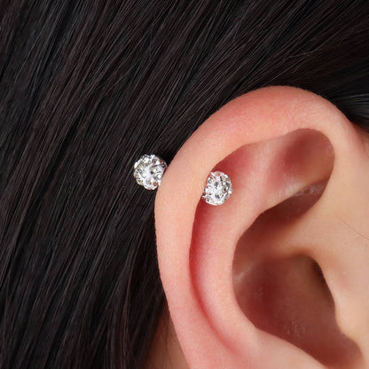 Sparkling Disco Ball Stud - OhmoJewelry