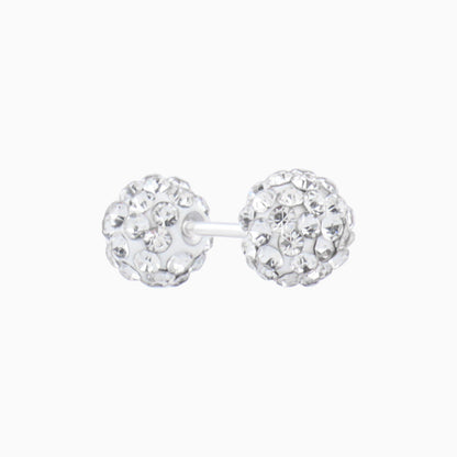 Sparkling Disco Ball Stud - OhmoJewelry