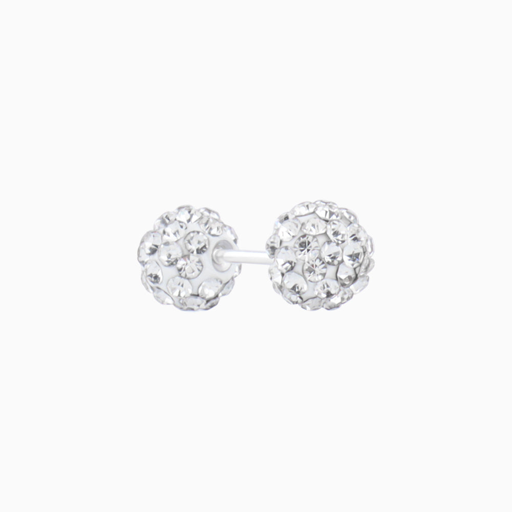 Sparkling Disco Ball Stud - OhmoJewelry